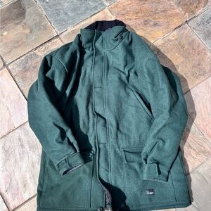 Men's Dark Green Military Field Jacket